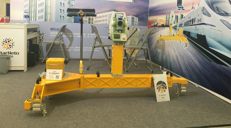 太阳GG宇达携新一代铁路轨道检测车亮相第十四届上海国际轨道交通展览会